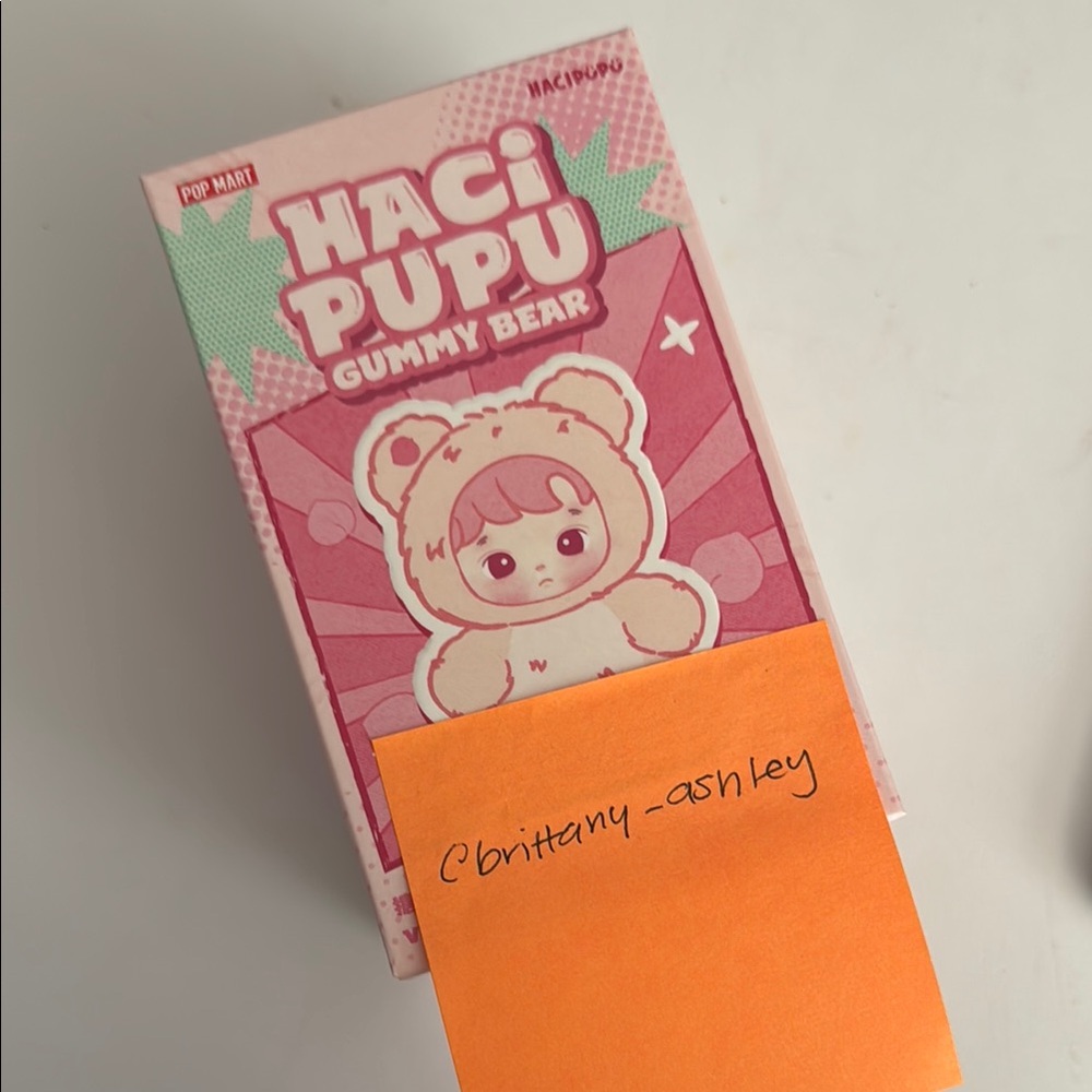Haci Pupu Gummy Bear - Grape Flavor